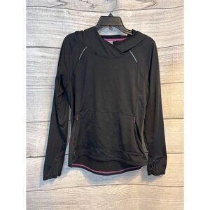 Athleta Plushtec Wrap Front Hoodie Size M